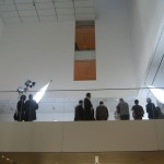 Marina Abramovic: The Artist is Present, from the lobby MoMA May 2010