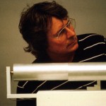 Stephan Von Huene and his piece Text Tone, 1083